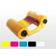 Zebra Nastro a colori 5 pannelli YMCKO (200 stampe) per Zebra ZXP Serie 3